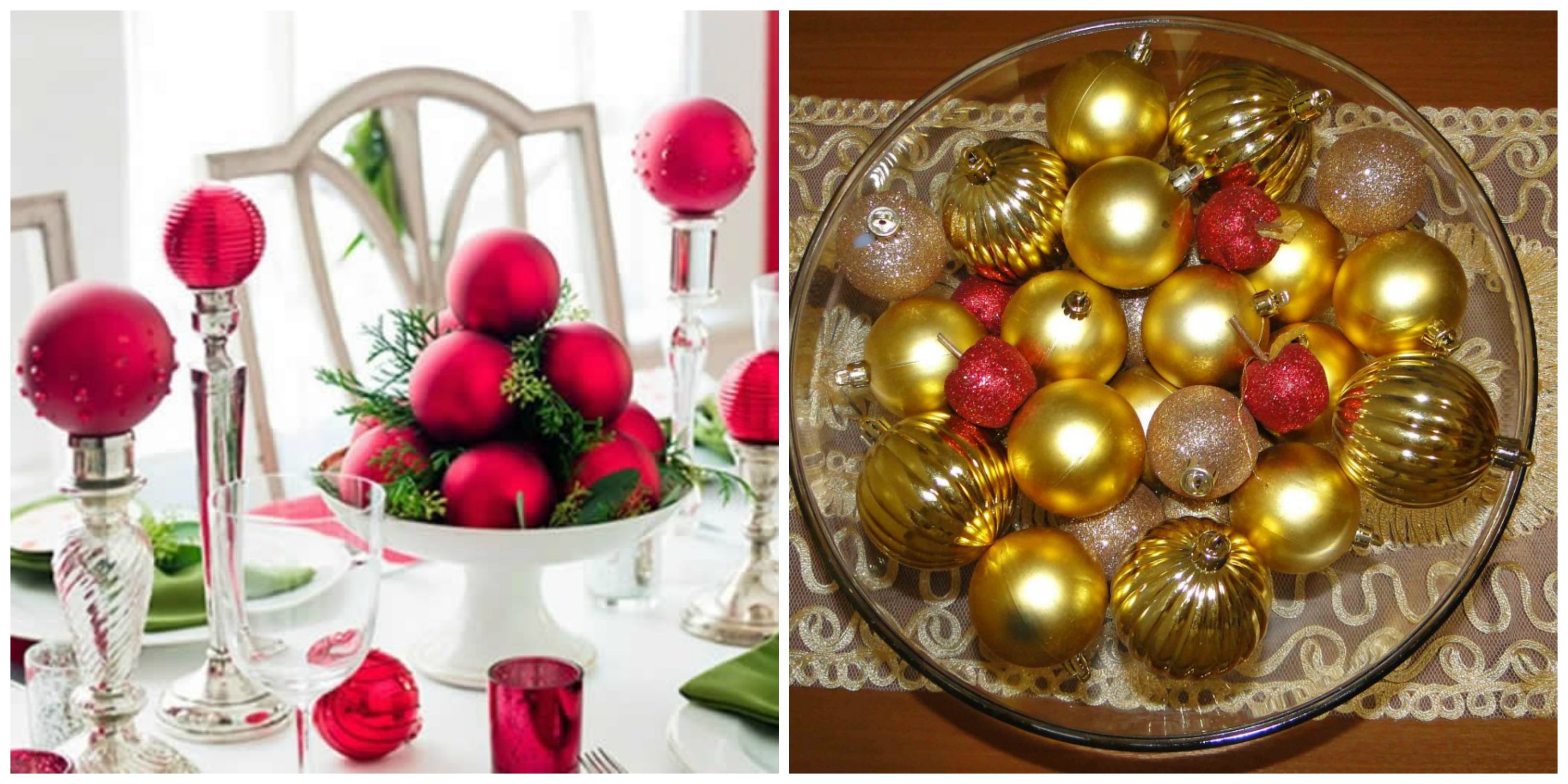 Ideias bem fáceis para decorar a mesa de Natal - Vânia Carvalho