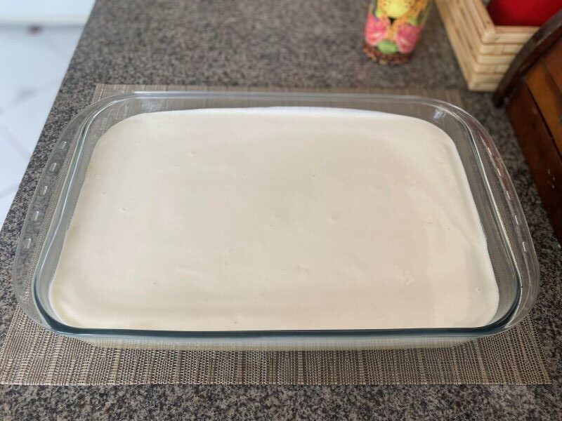 Receita de pavê de biscoito maizena