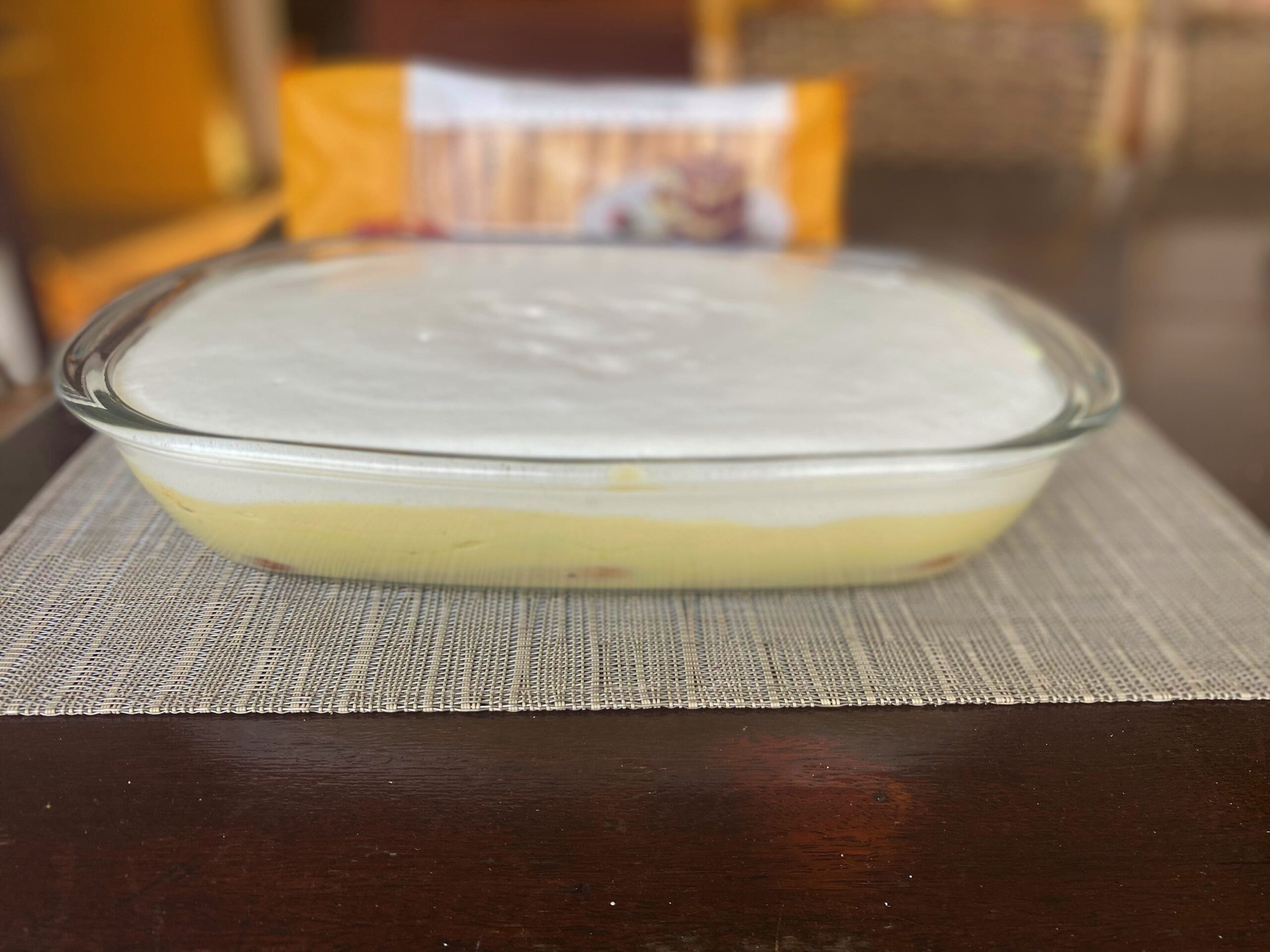 Receita de pavê de biscoito maizena