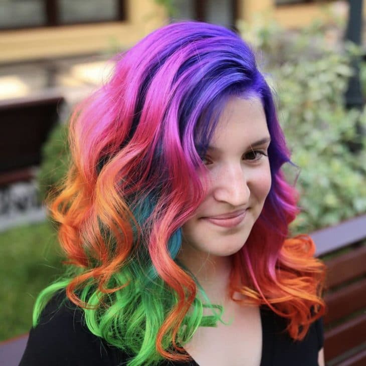 ​​Tendência dos cabelos coloridos em 2022