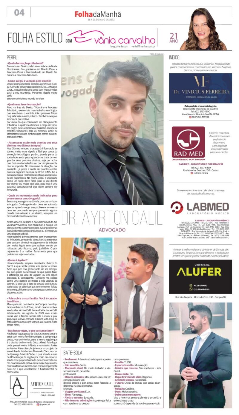 Entrevista com um advogado