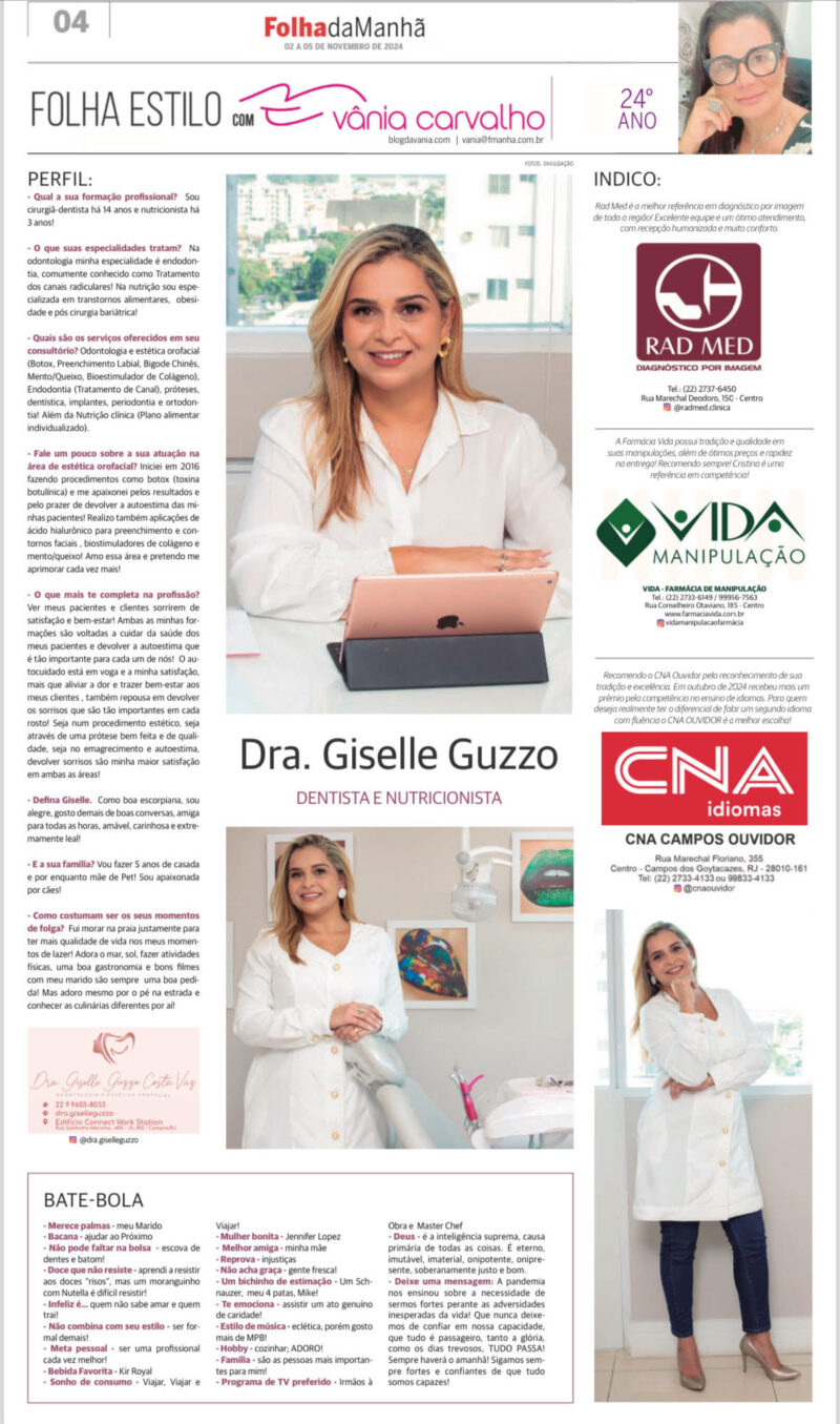 Entrevista com uma cirurgiã-dentista