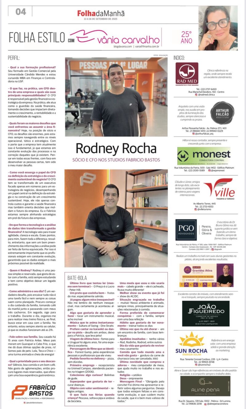 Entrevista com um CFO de Campos