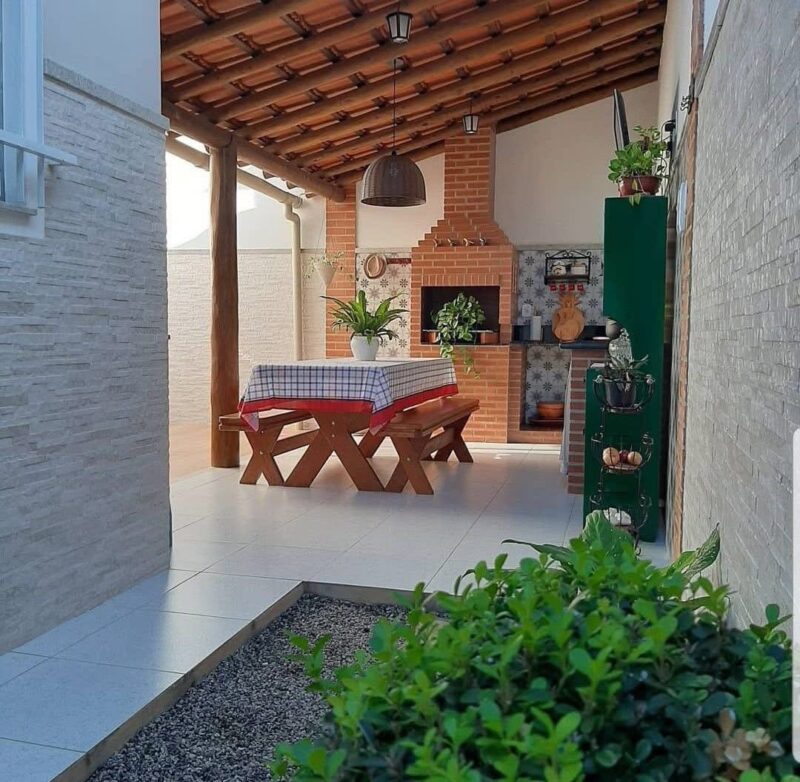 Área de Lazer com Churrasqueira: Inspirações