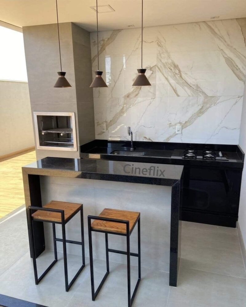 Área de Lazer com Churrasqueira: Inspirações