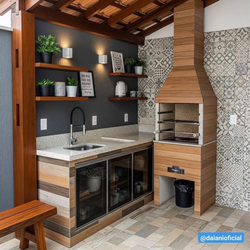 Área de Lazer com Churrasqueira: Inspirações