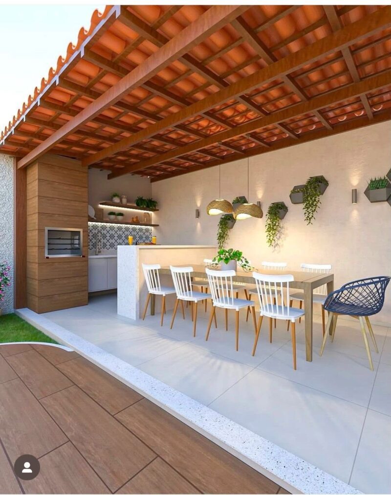 Área de Lazer com Churrasqueira: Inspirações