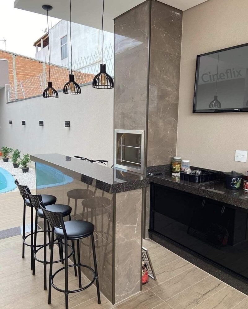 Área de Lazer com Churrasqueira: Inspirações