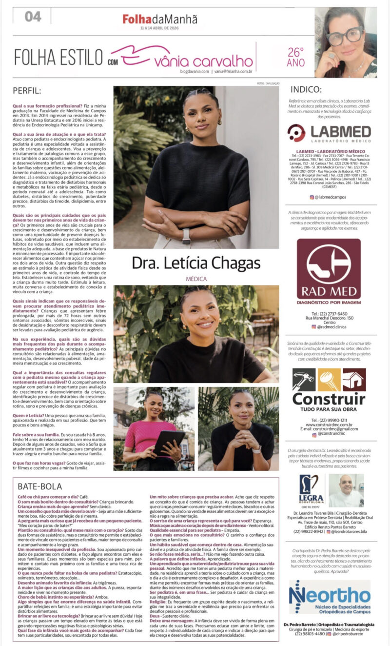 A importância do acompanhamento pediátrico