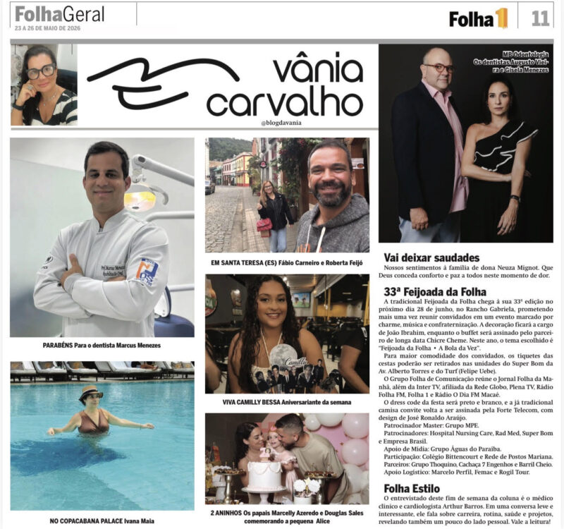 Coluna Social da semana