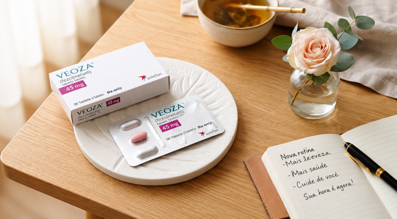 Veoza: novo tratamento para fogachos na menopausa