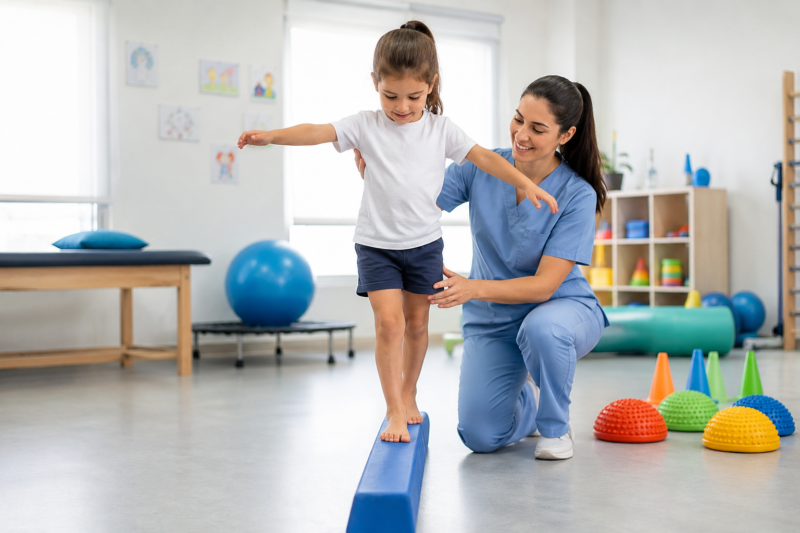Fisioterapia biomecânica no desenvolvimento infantil